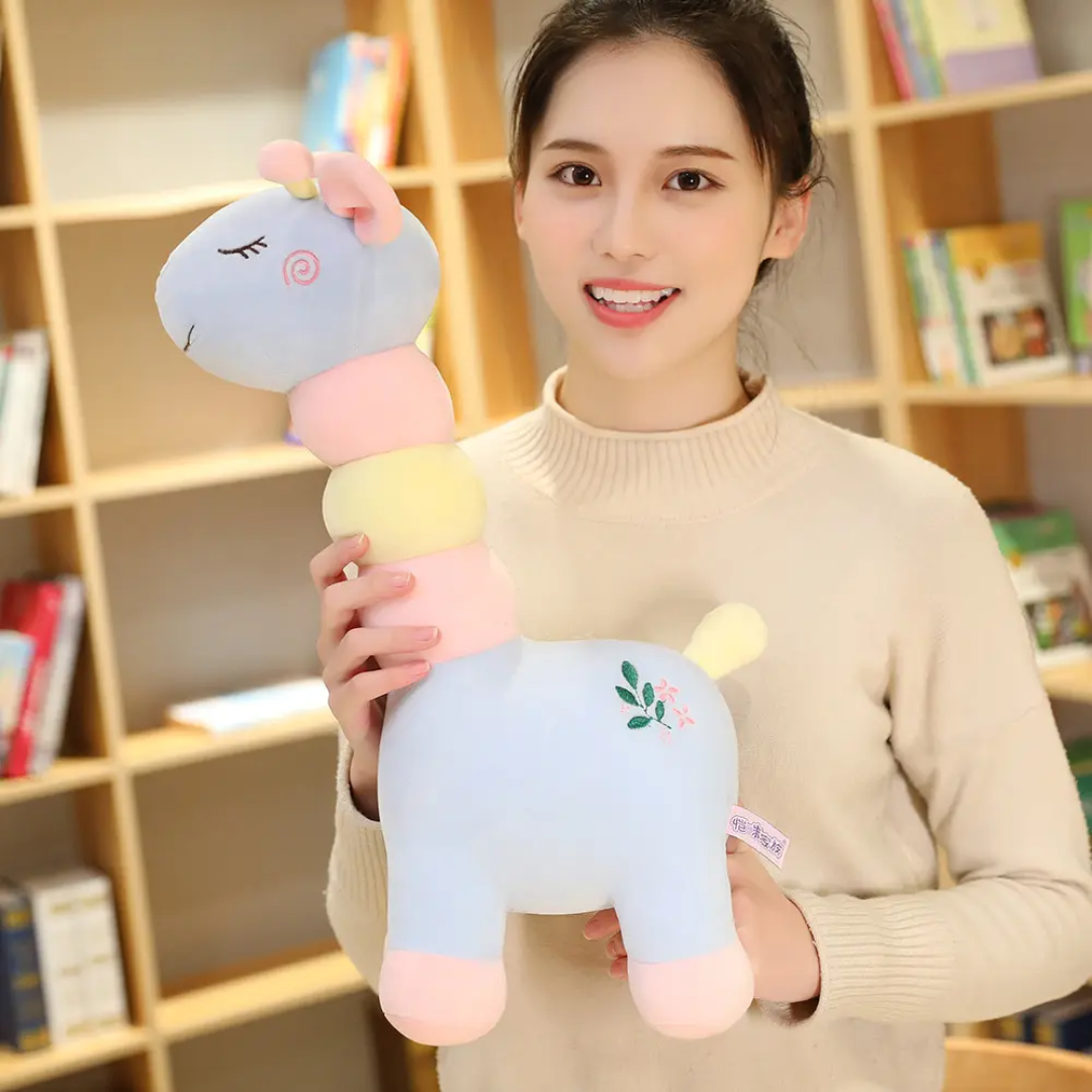Soft Plush Giraffe Toy in Pastel color – Perfect Adorable Gift for Babies and Kids