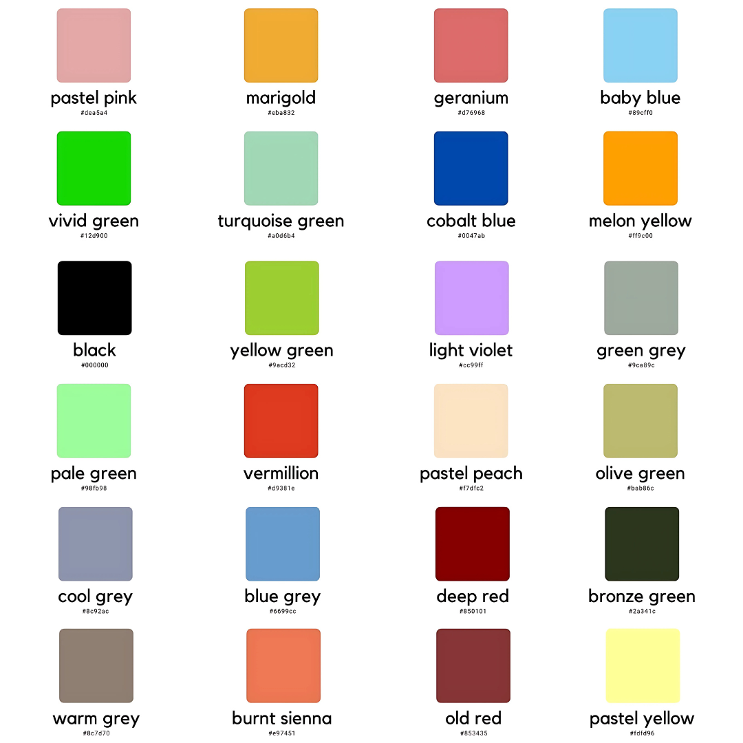 Premium Color Set 24 PC | Dual Tip Art Maker | Broad and Point | Premium quality for Kids