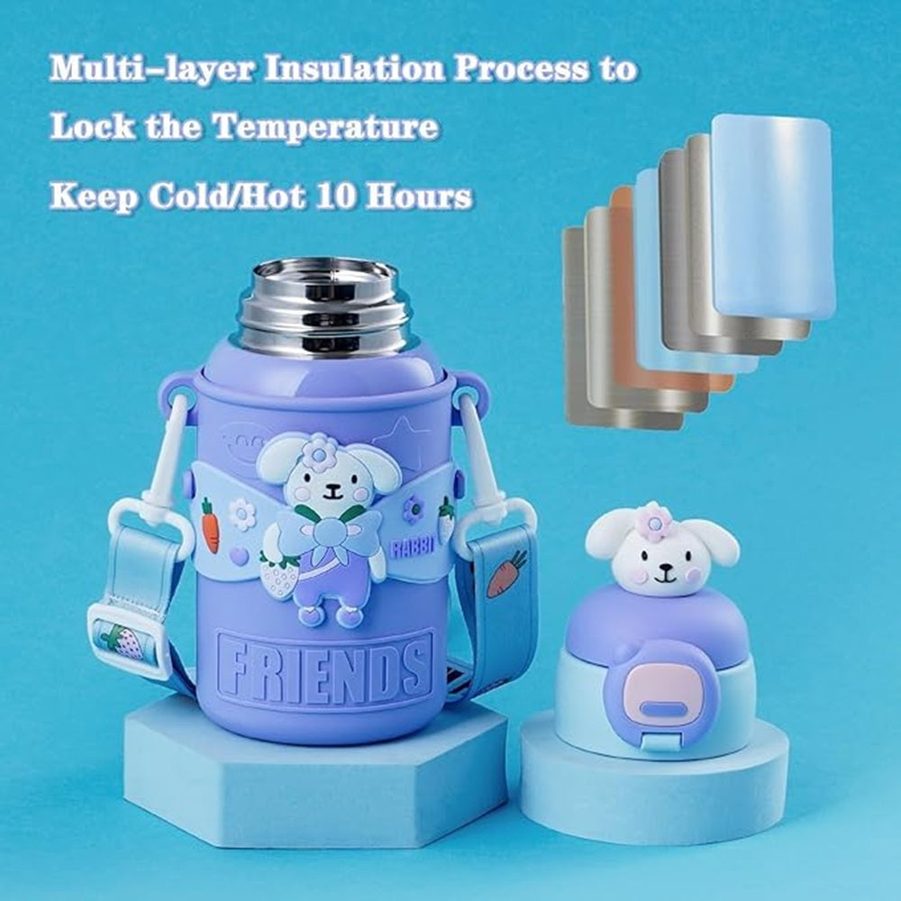 450ml insulated kids water bottle for school or gifting