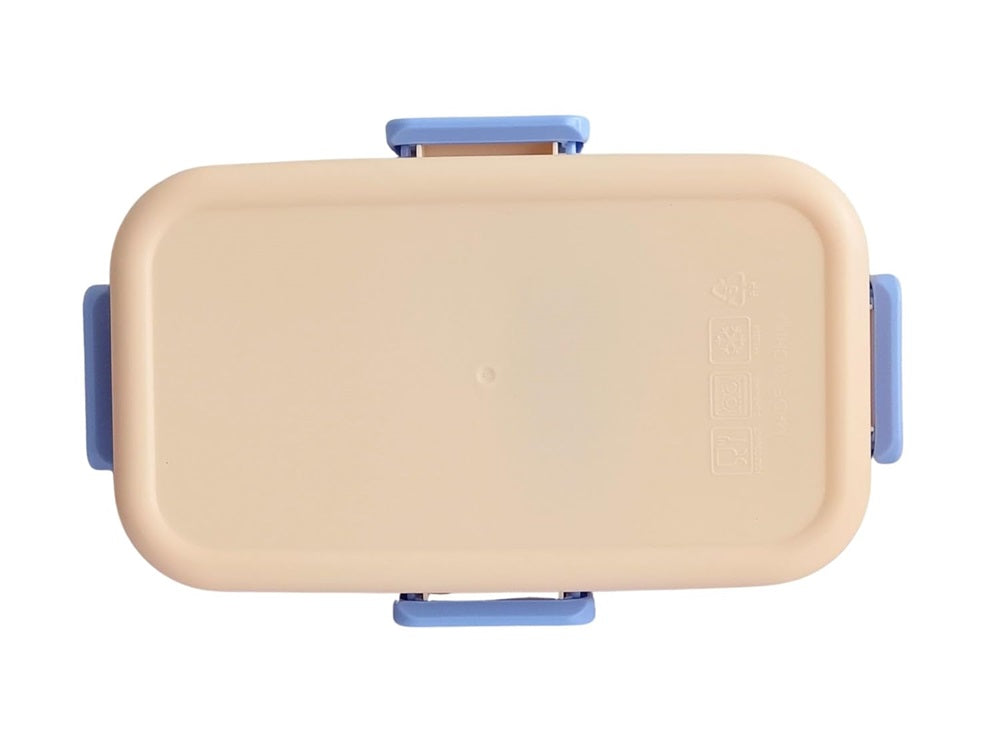 Kids lunch box with 4-lock lid and airtight seal