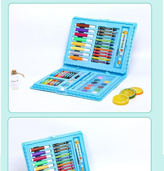 68 Pc Crayons Colors Set Box