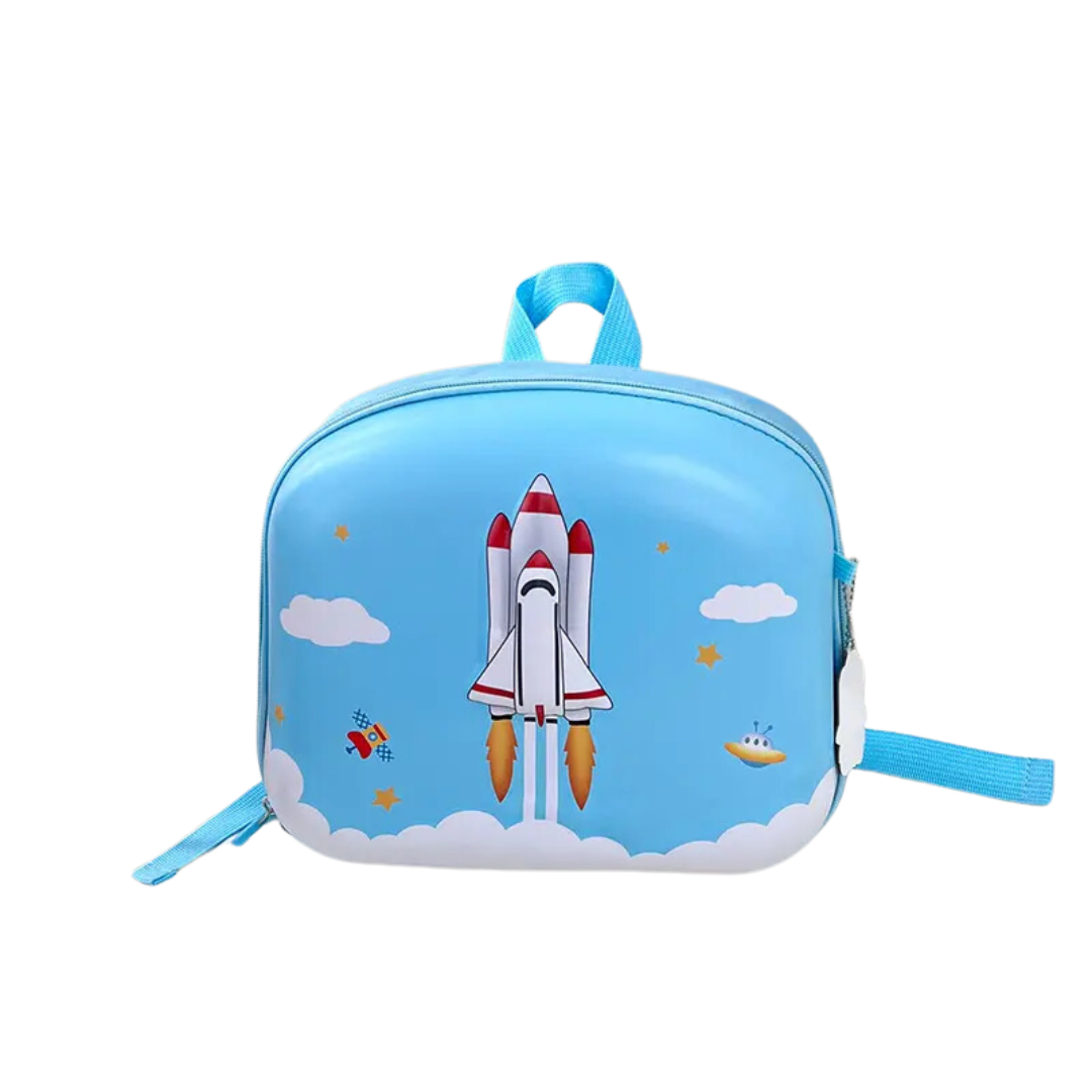 Cuddlenest kids backpack with lightweight hardshell