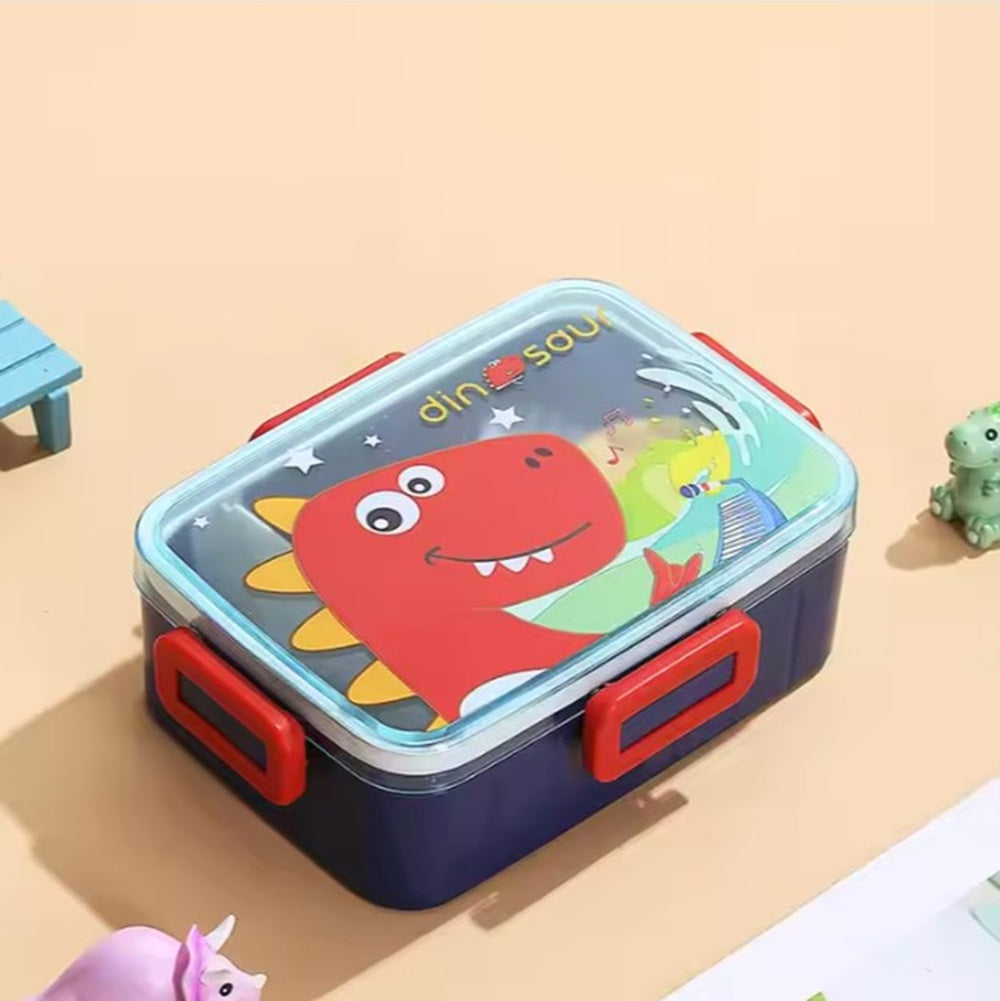 Leakproof Stainless Steel Kids Tiffin Box with Cute Designs