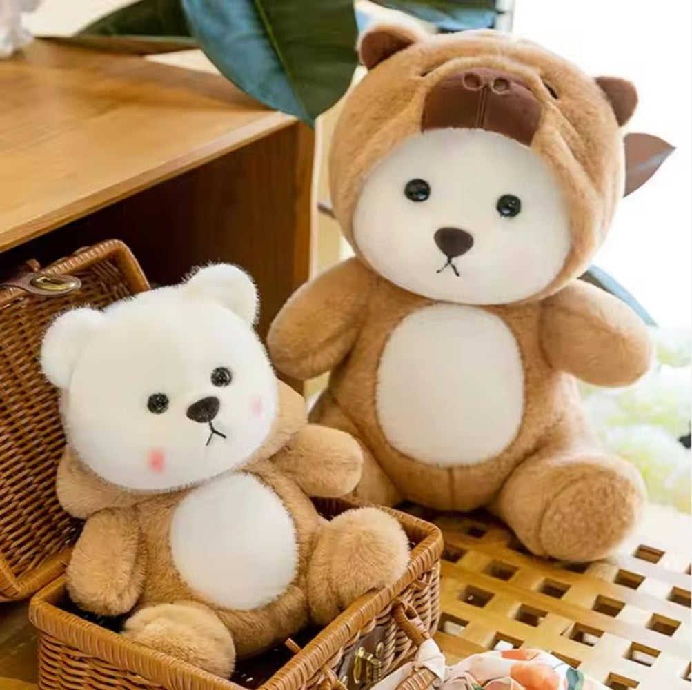 Removable Hat Feature on Teddy Bear ā Cute and Interactive Toy