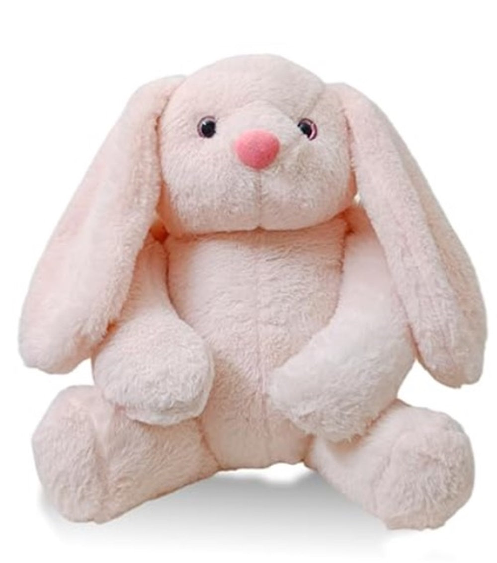 CuddleNest Floppy Ear Bunny Plush – Soft Toy for Kids, Girls, Boys, Babies | Perfect 1ft Peach Stuffed Toy for Birthdays, Baby Shower & Return Gifts