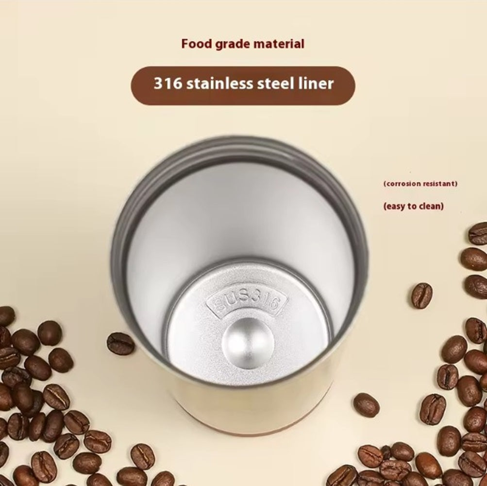 CuddleNest Stainless Steel Coffee Mug 500 ml | Double Wall Vacuum Insulated Travel Cup with Leakproof Lid for Office, Gym & Outdoor Use