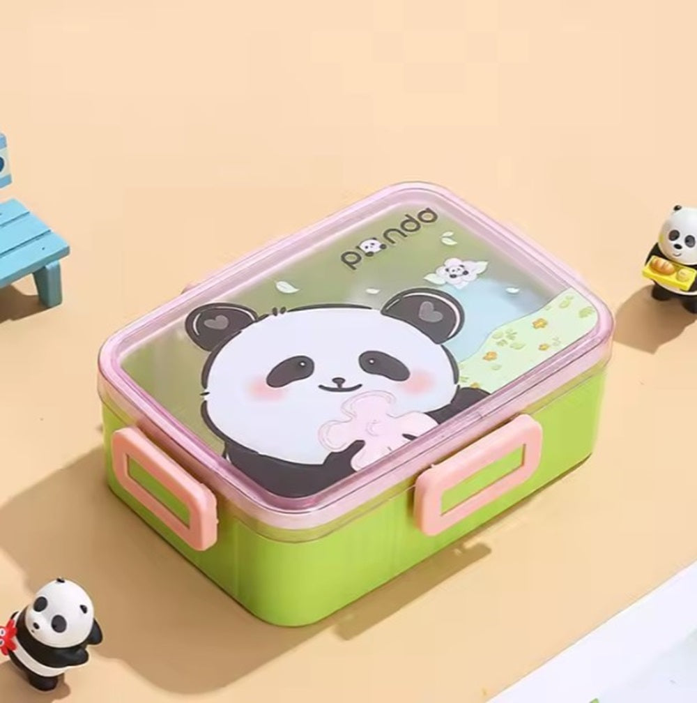 Unicorn, Dino, Panda & Space Themed School Lunch Box for Kids