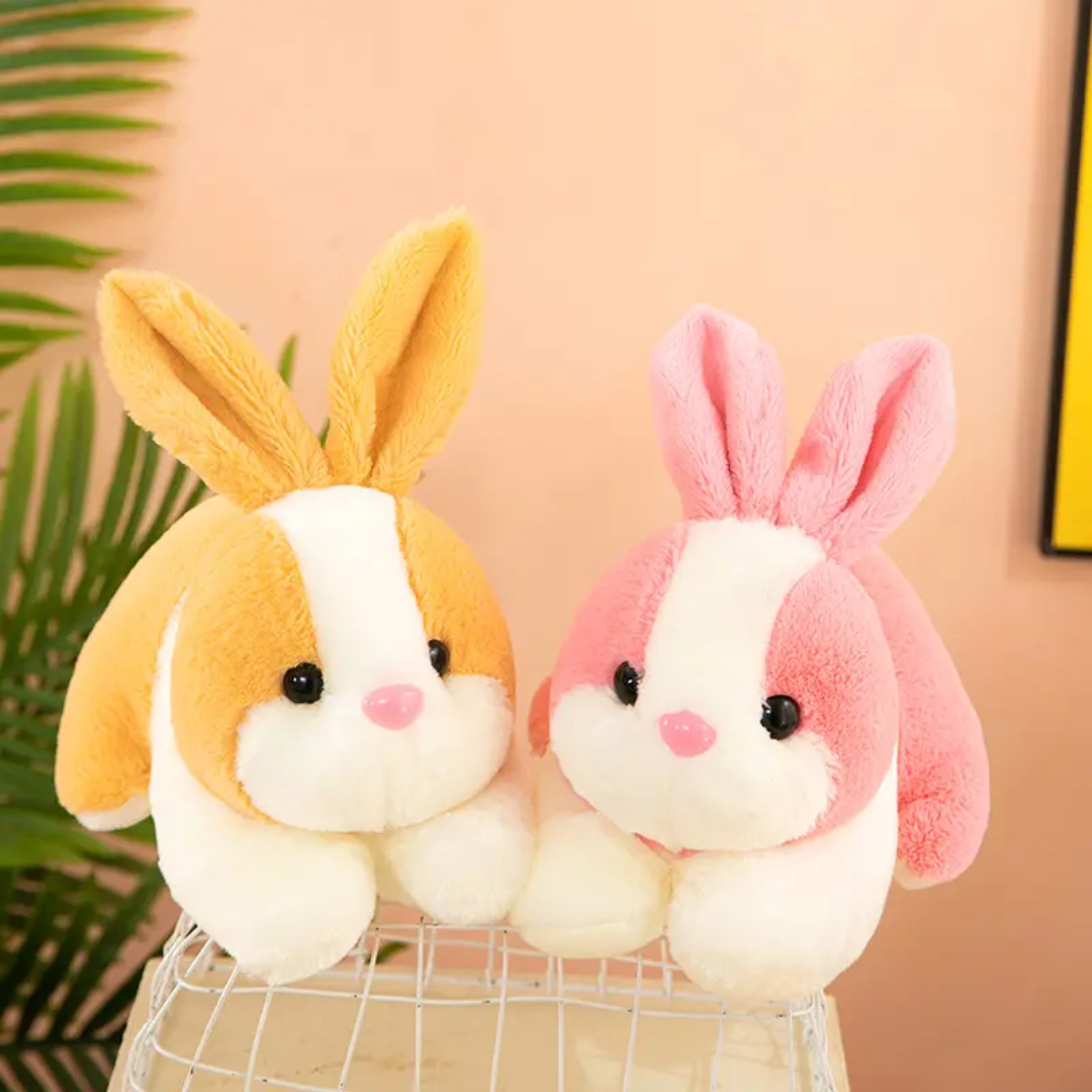 Cute Rabbit Soft Toy, Furry Stuffed Animal, Extra Soft, Perfect for Kids - 32 cm