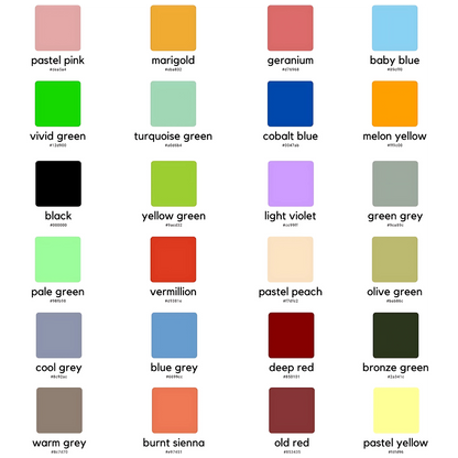 Premium Color Set  24 PC | Dual Tip Art Maker | Broad and Point | Premium quality for Kids