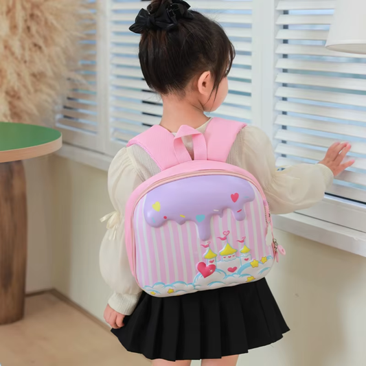 CuddleNest Castle Kids’ Hardshell Backpack – Durable, Cute & Perfect for Toddlers!