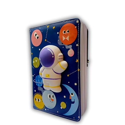 Squishy "Astronaut" Diary for kids | Journal for School kids | 100 pages