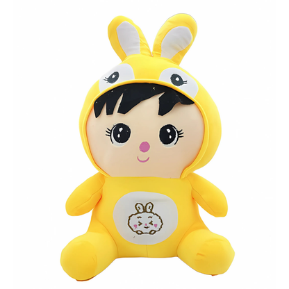 Baby Girl with Rabbit Ear