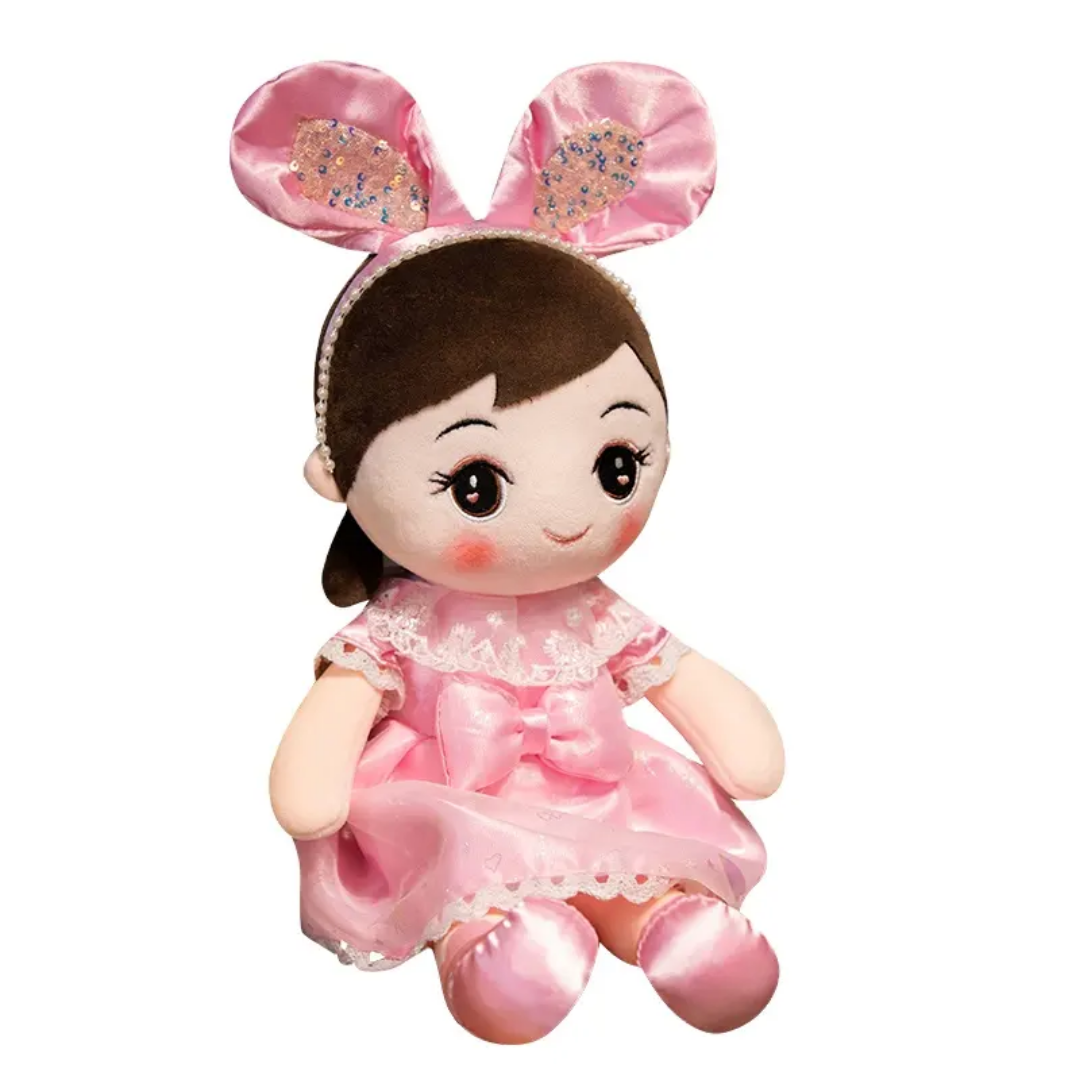 Adorable Stuffed Doll with Twinkling Ears for All Ages | 60Cm
