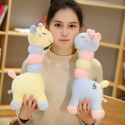 Soft Plush Giraffe Toy in Pastel color – Perfect Adorable Gift for Babies and Kids