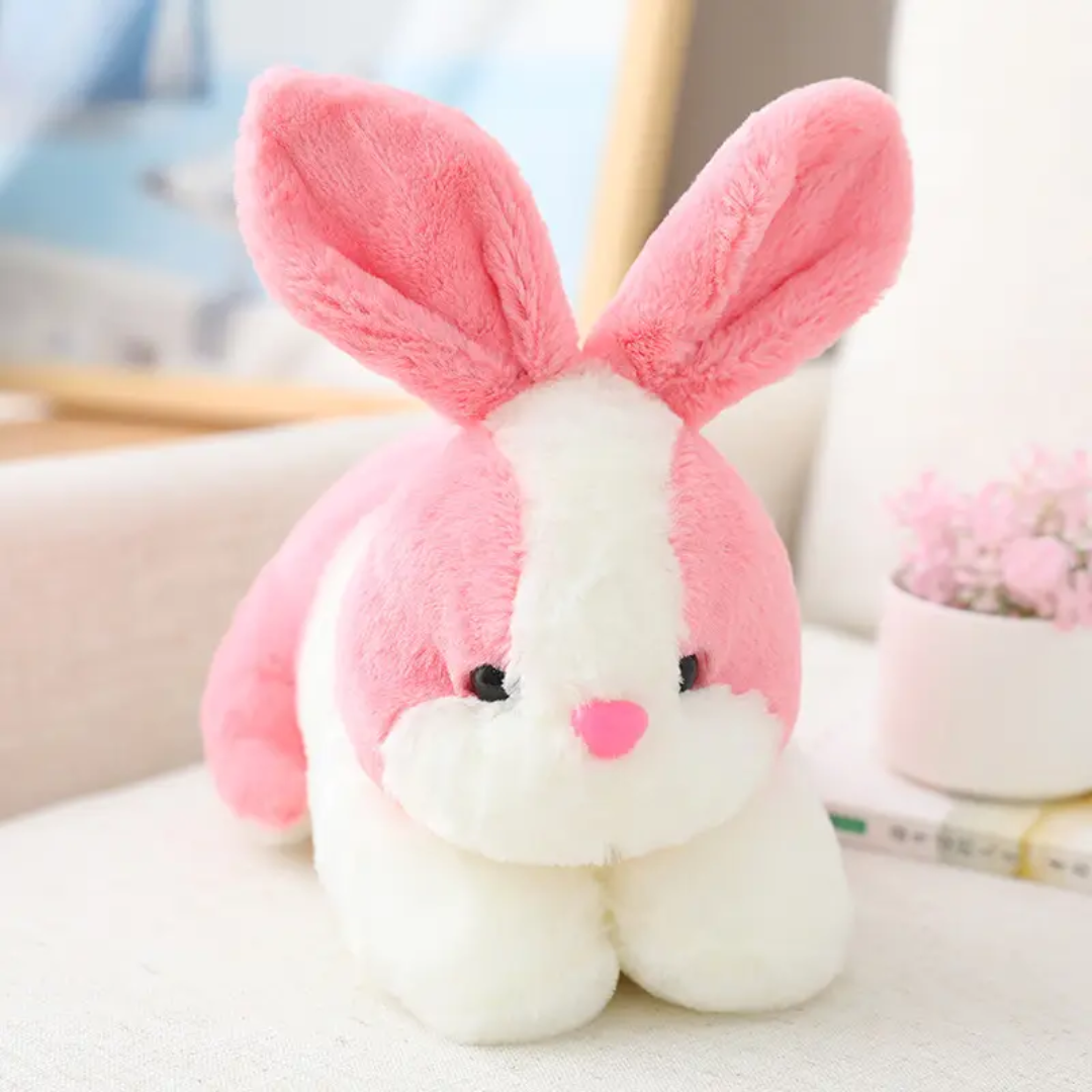 Cute Rabbit Soft Toy, Furry Stuffed Animal, Extra Soft, Perfect for Kids - 32 cm