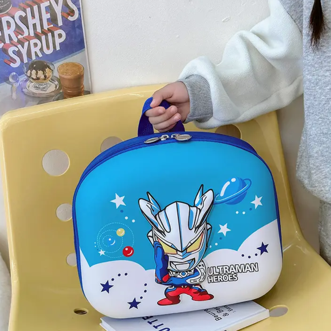 Ultraman-Themed Toddler Backpack – Tough, Spacious & Designed for Little Adventurers!