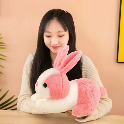 Cute Rabbit Soft Toy, Furry Stuffed Animal, Extra Soft, Perfect for Kids - 32 cm