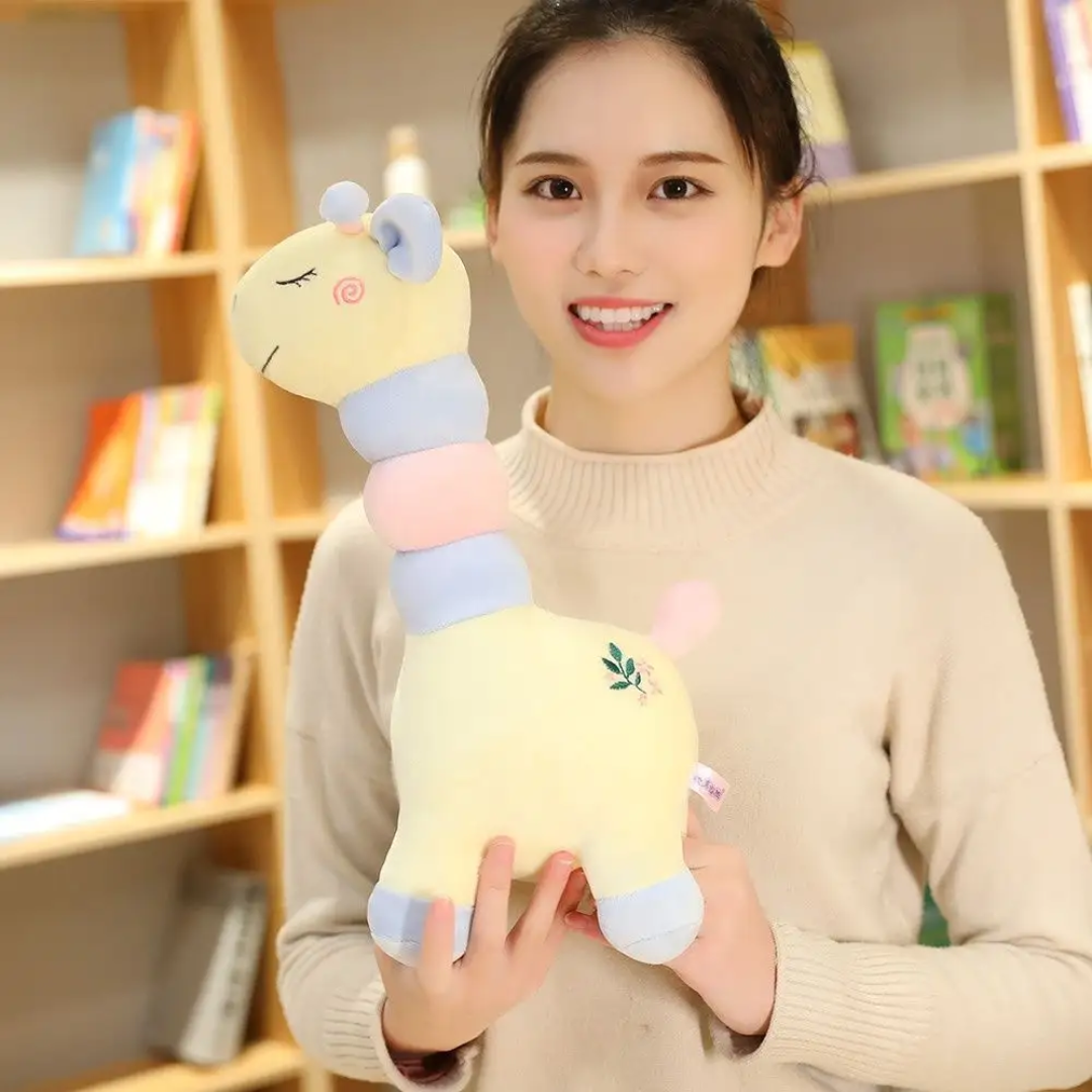 Soft Plush Giraffe Toy in Pastel color – Perfect Adorable Gift for Babies and Kids