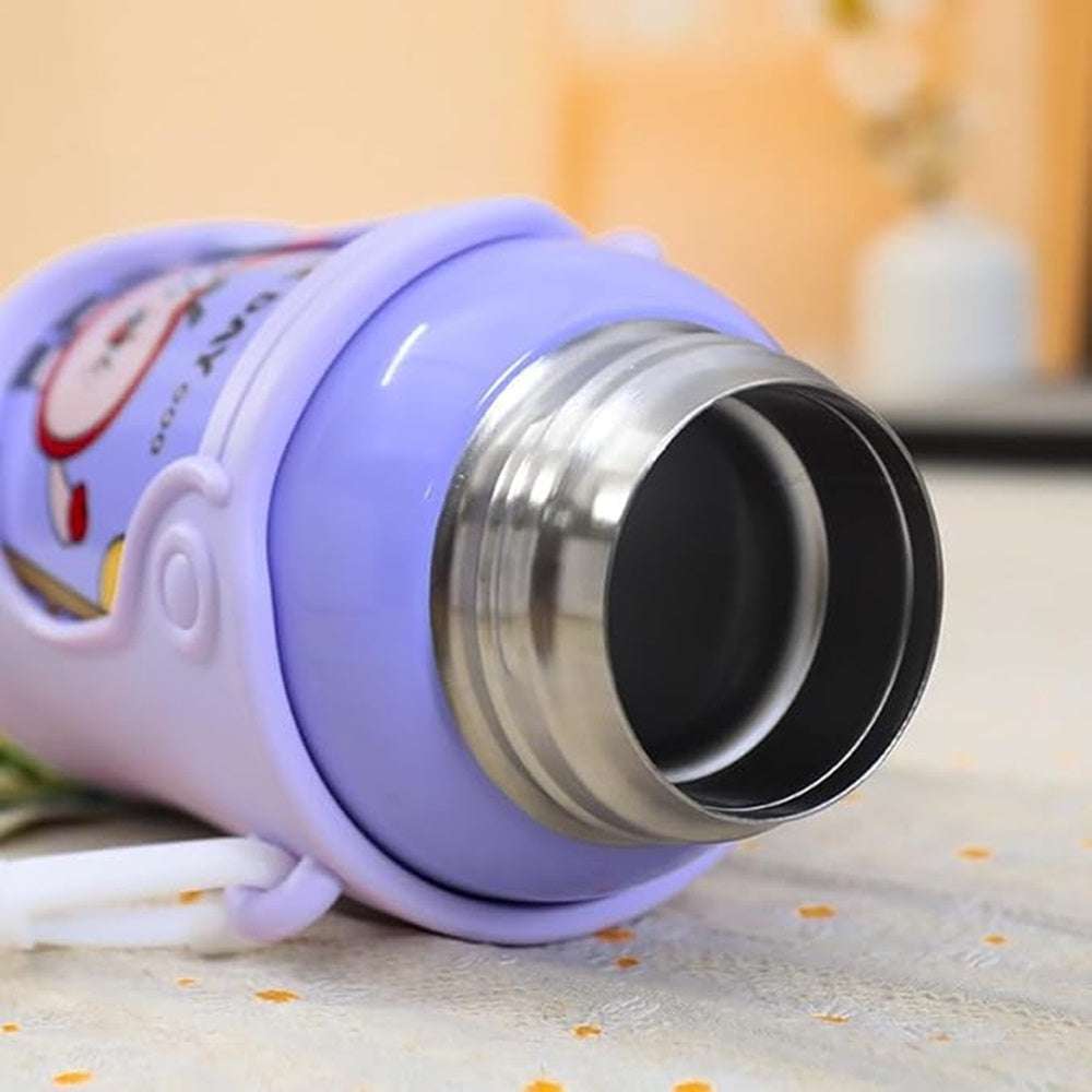 Kids water bottle with durable stainless steel body