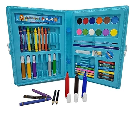 68 Pc Crayons Colors Set Box