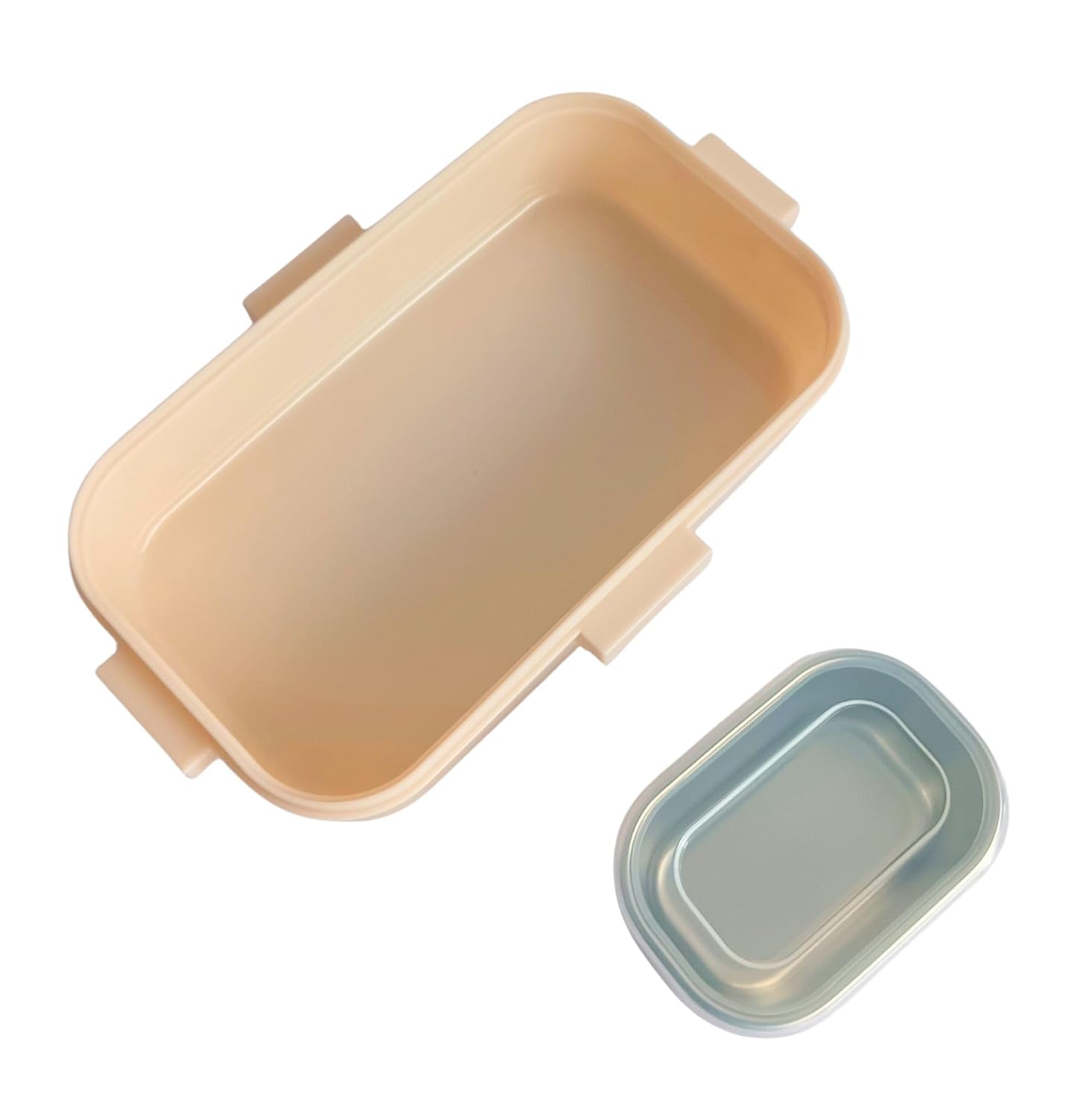Portable stainless steel lunch box for school meals
