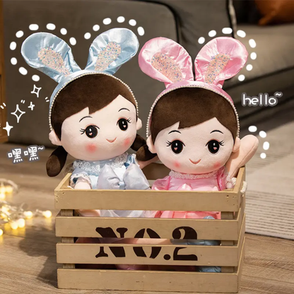Adorable Stuffed Doll with Twinkling Ears for All Ages | 60Cm