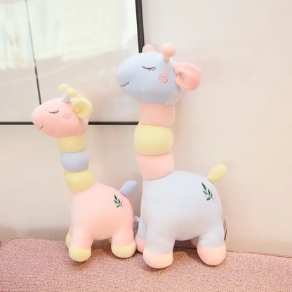 Soft Plush Giraffe Toy in Pastel color – Perfect Adorable Gift for Babies and Kids