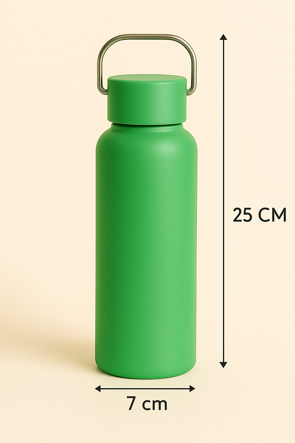 CuddleNest Eco Stainless Steel Water Bottle | 680ml Leak-Proof Bottle with Bamboo Top | Lightweight Reusable Bottle for Travel, Gym & Daily Hydration