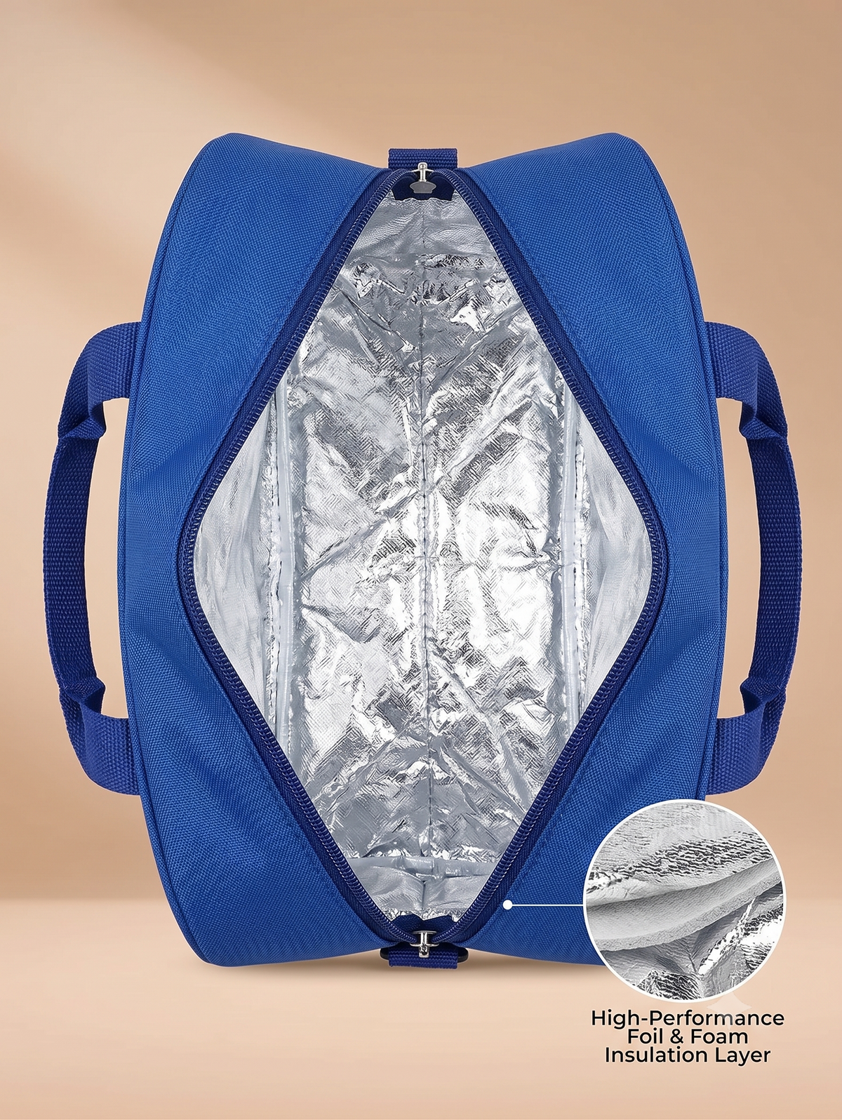 CuddleNest Kids Insulated Lunch Bag – Thermal Tiffin Bag with Back Zipper Pocket (5L Capacity) | Astronaut, Unicorn, Kuromi & Mermaid Prints
