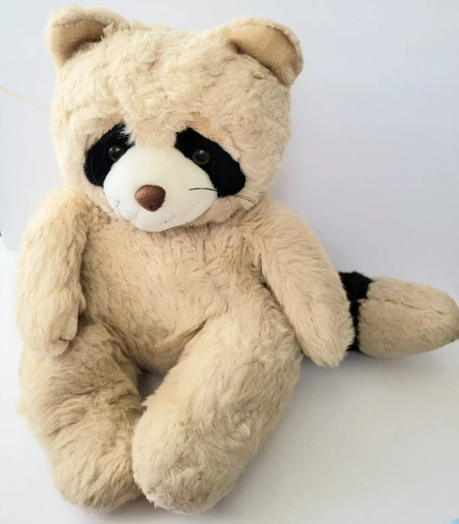 Big Cute and Cuddly Raccoon teddy bear soft toy CuddleNest