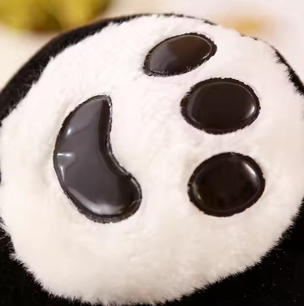 CuddleNest Cuddly Panda Mom and Baby Plush Toy Set – Soft Hugging Stuffed Animals with Bamboo Accent