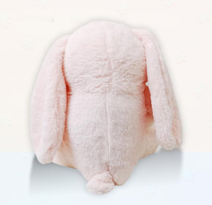 CuddleNest Floppy Ear Bunny Plush – Soft Toy for Kids, Girls, Boys, Babies | Perfect 1ft Peach Stuffed Toy for Birthdays, Baby Shower & Return Gifts