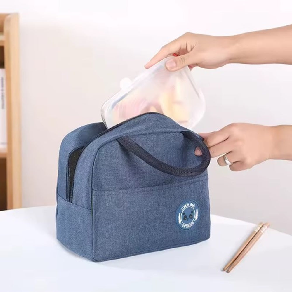 CuddleNest Insulated Lunch Bag for Office Men & Women | Tiffin Bag for School Kids with Aluminium Foil, Waterproof & Durable