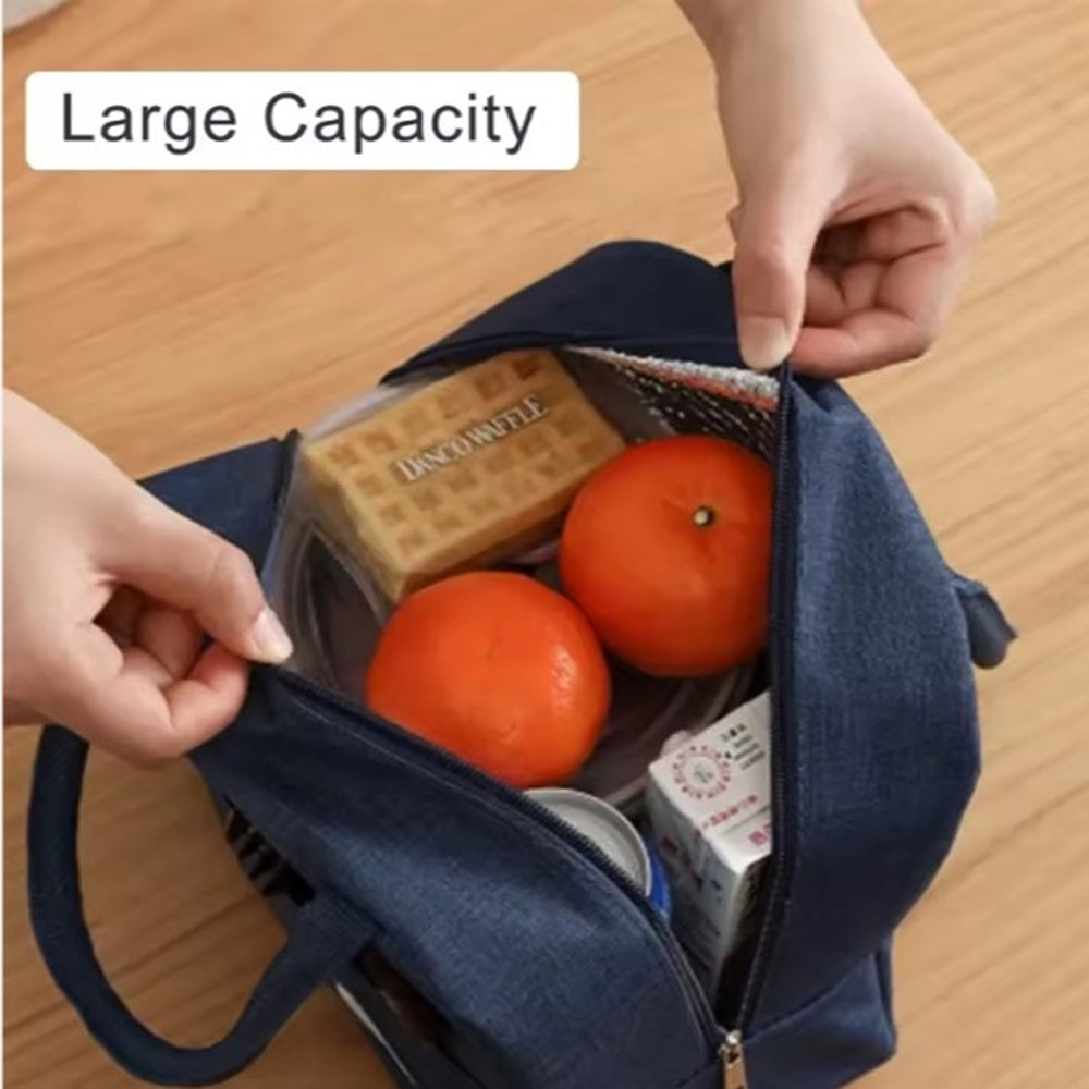 CuddleNest Insulated Lunch Bag for Office Men & Women | Tiffin Bag for School Kids with Aluminium Foil, Waterproof & Durable