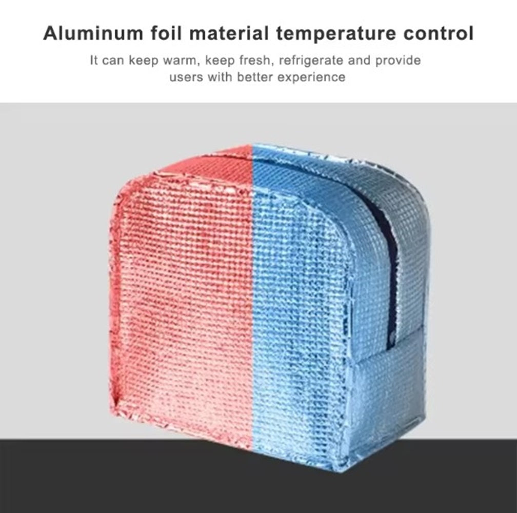 CuddleNest Insulated Lunch Bag for Office Men & Women | Tiffin Bag for School Kids with Aluminium Foil, Waterproof & Durable