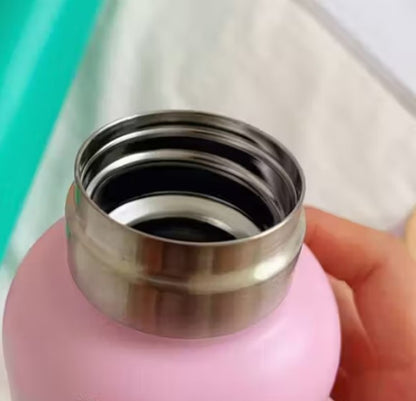 CuddleNest Eco Stainless Steel Water Bottle | 680ml Leak-Proof Bottle with Bamboo Top | Lightweight Reusable Bottle for Travel, Gym & Daily Hydration