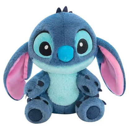Cuddlenest Stitch Plush Soft Toy |Cuddly Character Doll with Large Eyes & Pink Ears | Gift - 30 cm  (Blue)
