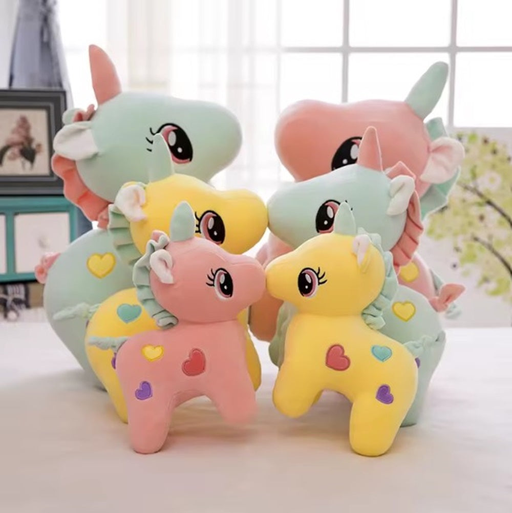 Unicorn Plush Soft Toy, 25 cm Stuffed Animal for Kids