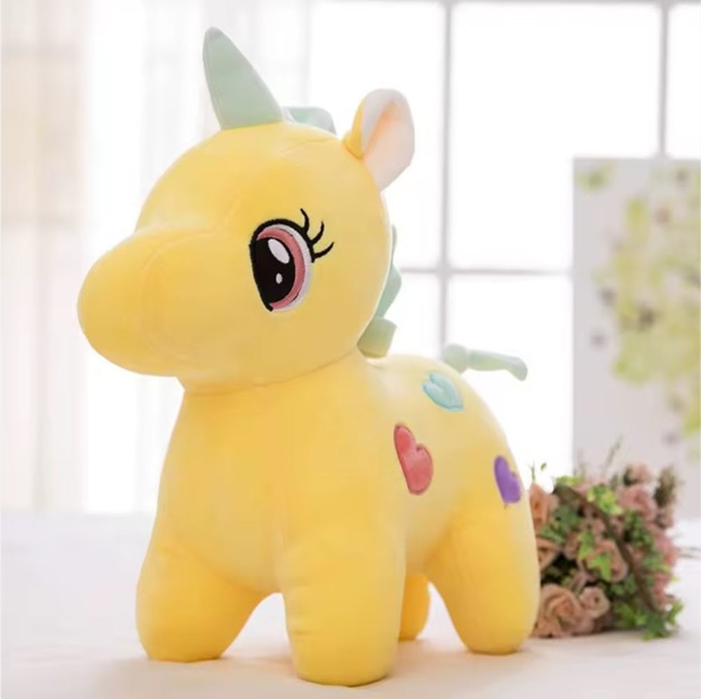 Unicorn Plush Soft Toy, 25 cm Stuffed Animal for Kids