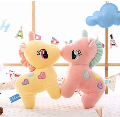 Unicorn Plush Soft Toy, 25 cm Stuffed Animal for Kids