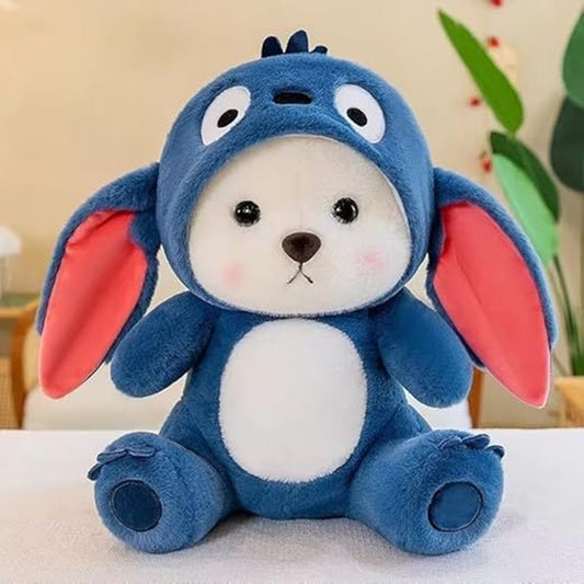 blue teddy bear